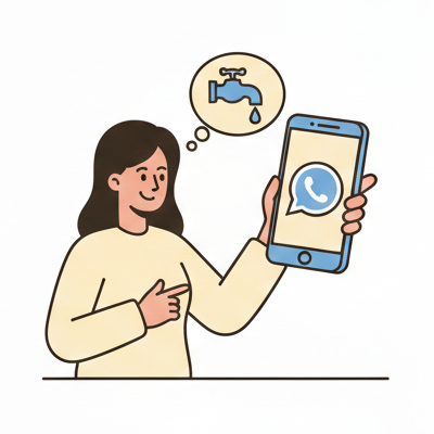 Solicitar servicio en Playa del Carmen vía WhatsApp